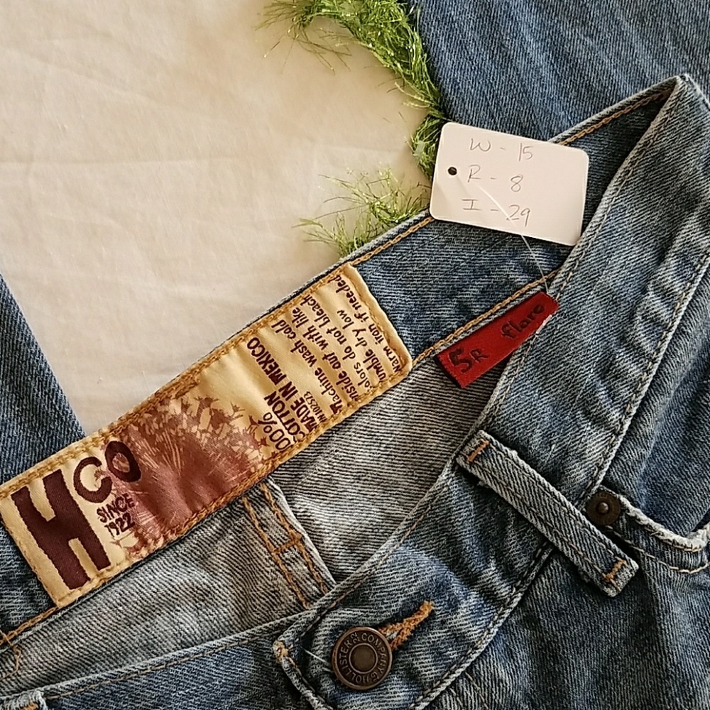 Hollister jeans.